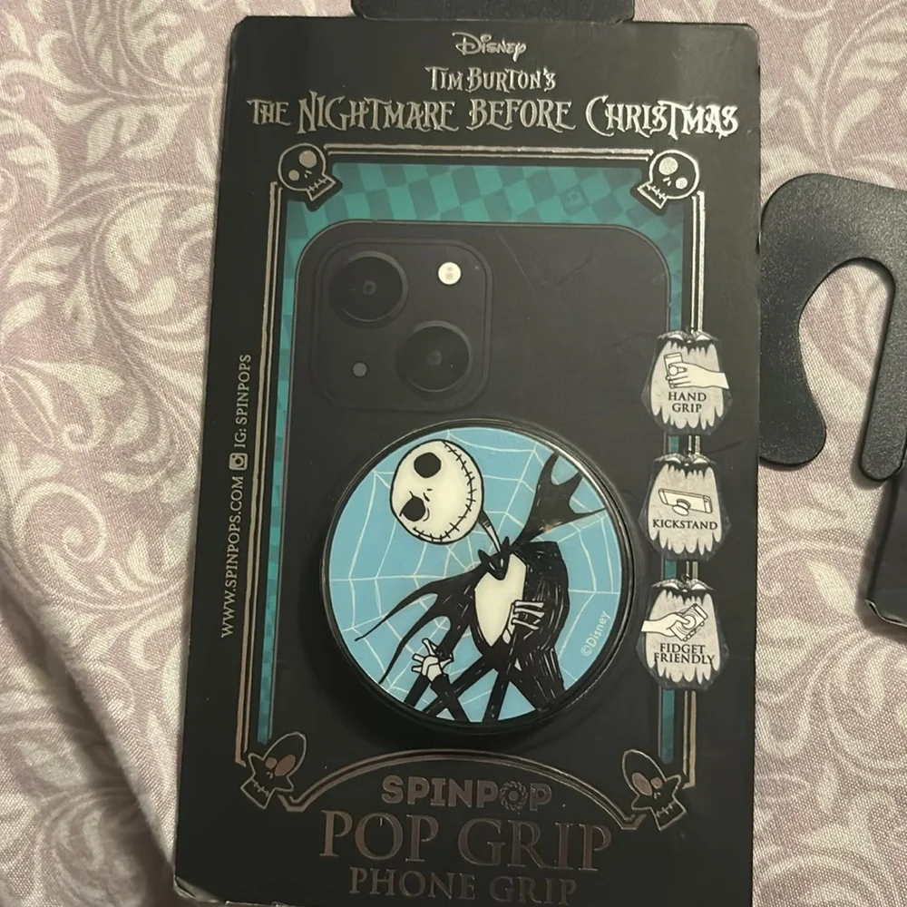 Disney night before Christmas phone grips